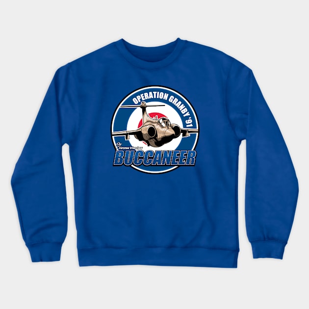 RAF Buccaneer Crewneck Sweatshirt by Aircrew Interview